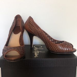 Cole Haan/Nike Air Eve Open Toe High-Heel Pump - Woodbury